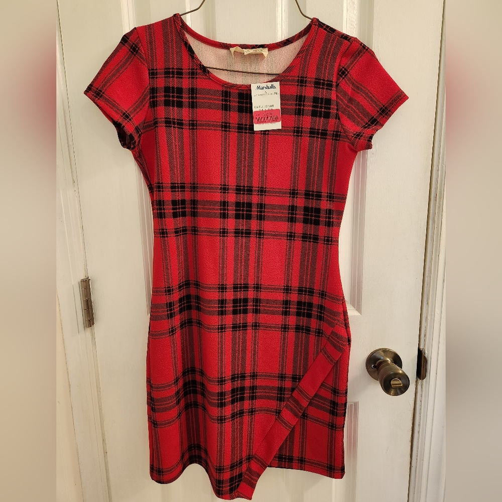 NWT Plaid Dress